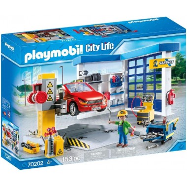 Playmobil Klocki Warsztat samochodowy 70202