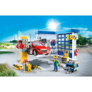 Playmobil Klocki Warsztat samochodowy 70202