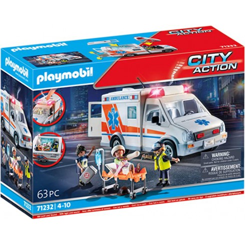 Playmobil Ambulans Karetka 71232 Playmobil Ambulans Karetka 71232