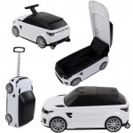 COIL Walizka Jeździk 3W1 Land Range Rover Auto samochód dla dzieci biały COIL Walizka Jeździk 3W1 Land Range Rover Auto samochód dla dzieci biały