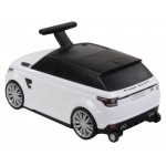 COIL Walizka Jeździk 3W1 Land Range Rover Auto samochód dla dzieci biały COIL Walizka Jeździk 3W1 Land Range Rover Auto samochód dla dzieci biały