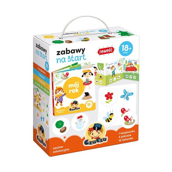 Czuczu Zestaw edukacyjny Zabawy na start Mój rok
