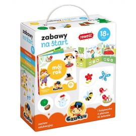 Czuczu Zestaw edukacyjny Zabawy na start Mój rok