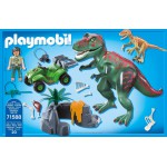 Playmobil Klocki Atak T-rex zestaw 71588
