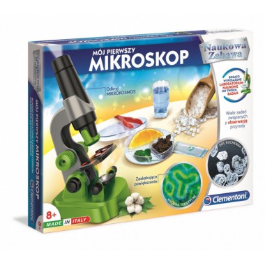 Clementoni Zestaw naukowy Mikroskop