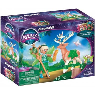 Playmobil Forest Fairy z tajemniczym zwierzątkiem