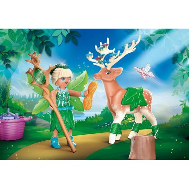 Playmobil Forest Fairy z tajemniczym zwierzątkiem