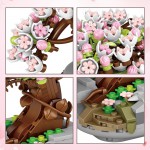 COIL Klocki konstrukcyjne zestaw 425 elementów drzewki Bonsai z kwiatami kompatybilne COIL Klocki konstrukcyjne zestaw 425 elementów drzewki Bonsai z kwiatami kompatybilne
