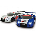 COIL Tor wyścigowy samochodowy zestaw autek tory wyścigowe klocki konstrukcyjne licencja AUDI R8 LMS 1.8m skala 1:87 COIL Tor wyścigowy samochodowy zestaw autek tory wyścigowe klocki konstrukcyjne licencja AUDI R8 LMS 1.8m skala 1:87