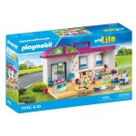 PLAYMOBIL KLOCKI PRZENOŚNA KLINIKA DLA ZWIERZĄT 71715 D PLAYMOBIL KLOCKI PRZENOŚNA KLINIKA DLA ZWIERZĄT 71715 D