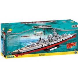 Cobi Klocki HC WWII Battleship Bismarck 2030 el.