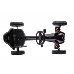 COIL Gokart dla dzieci na pedały Performance czarny COIL Gokart dla dzieci na pedały Performance czarny