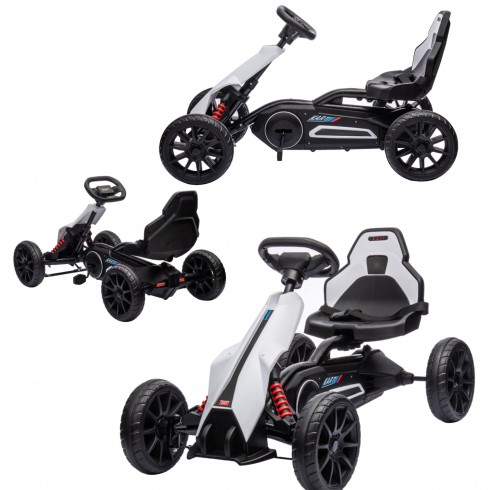 Coil Gokart dla dzieci na pedały Performance biały Coil Gokart dla dzieci na pedały Performance biały
