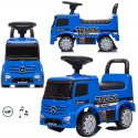 COIL Jeździk pchacz chodzik 3w1 Autko Mercedes Truck dla dzieci niebieski