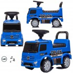 COIL Jeździk pchacz chodzik 3w1 Autko Mercedes Truck dla dzieci niebieski