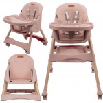 KIDWELL KRZESEŁKO DO KARMIENIA 2W1 KARIMI PINK KIDWELL KRZESEŁKO DO KARMIENIA 2W1 KARIMI PINK