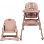 KIDWELL KRZESEŁKO DO KARMIENIA 2W1 KARIMI PINK KIDWELL KRZESEŁKO DO KARMIENIA 2W1 KARIMI PINK