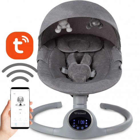 BUJACZEK ELEKTRYCZNY 2W1 KIDWELL REVE GRAY/SILVER BUJACZEK ELEKTRYCZNY 2W1 KIDWELL REVE GRAY/SILVER