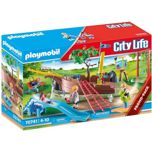 PLAYMOBIL 70741 Plac zabaw z wrakiem statku PLAYMOBIL 70741 Plac zabaw z wrakiem statku