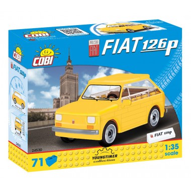 COBIKLOCKI 71 elementów Polski Fiat 126P 