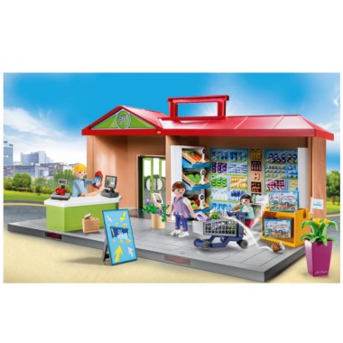 Playmobil Klocki Przenośny sklep z warzywami 70320