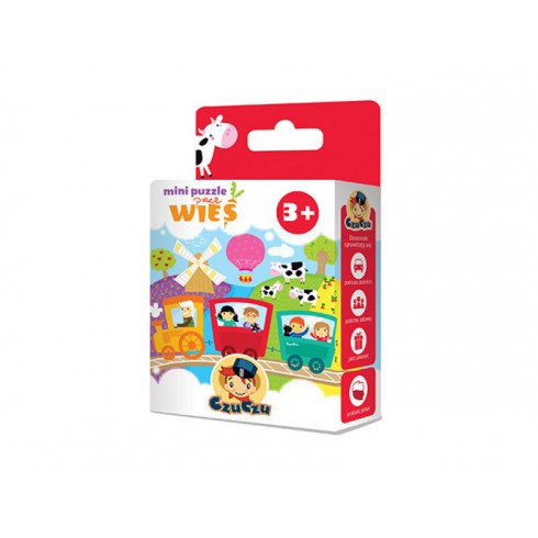 CzuCzu MINI PUZZLE PRZEZ WIEŚ CzuCzu MINI PUZZLE PRZEZ WIEŚ