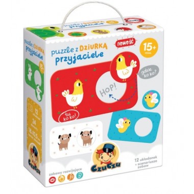 Czuczu Puzzle z dziurką Przyjaciele