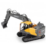 COIL Zdalnie sterowany samochód auto RC pilot VOLVO koparka żółta pojazd skala 1:16 COIL Zdalnie sterowany samochód auto RC pilot VOLVO koparka żółta pojazd skala 1:16