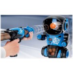 COIL Gra zręcznościowa dla dzieci strzelanie do celu Robot + 2 pistolet + 24 piłki niebieski COIL Gra zręcznościowa dla dzieci strzelanie do celu Robot + 2 pistolet + 24 piłki niebieski