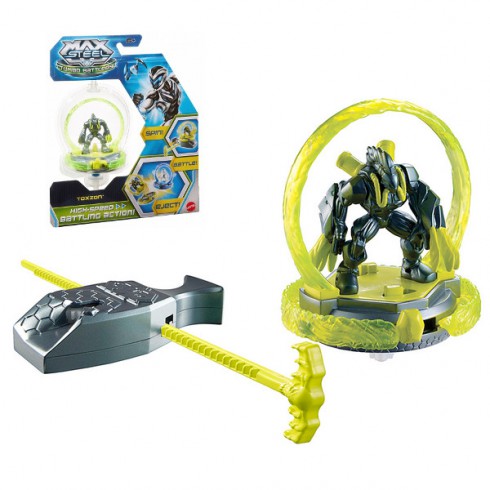 MAX STEEL Turbo Wojownicy Figurki TOXZON