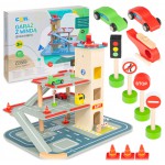 COIL Garaż parking samochodowy auta autka zestaw winda drewniany piętrowy helikopter z wyposażeniem COIL Garaż parking samochodowy auta autka zestaw winda drewniany piętrowy helikopter z wyposażeniem