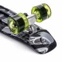PLASTIC SKATEBOARD METEOR MULTIBOARD SKULLS