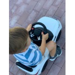 COIL Jeździk na akumulator chodzik pchacz 3w1 samochód Land Rover Discovery samochód duży dla dzieci biały COIL Jeździk na akumulator chodzik pchacz 3w1 samochód Land Rover Discovery samochód duży dla dzieci biały