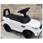 COIL Jeździk na akumulator chodzik pchacz 3w1 samochód Land Rover Discovery samochód duży dla dzieci biały COIL Jeździk na akumulator chodzik pchacz 3w1 samochód Land Rover Discovery samochód duży dla dzieci biały