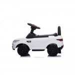 COIL Jeździk na akumulator chodzik pchacz 3w1 samochód Land Rover Discovery samochód duży dla dzieci biały COIL Jeździk na akumulator chodzik pchacz 3w1 samochód Land Rover Discovery samochód duży dla dzieci biały