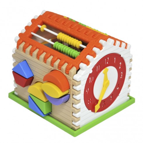 Wader Domek edukacyjny sorter 21 elementów Wader Domek edukacyjny sorter 21 elementów