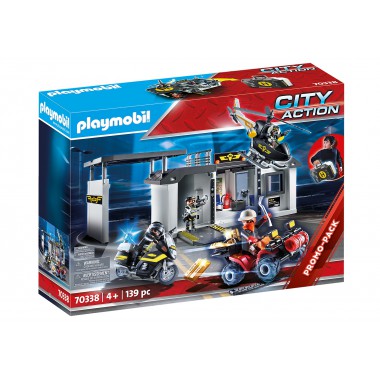 Playmobil Klocki Przenośna centrala jednostki specjalnej 70338