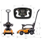 COIL Jeździk pchacz chodzik 3W1 Lamborghini Essenza V12 pomarańczowy COIL Jeździk pchacz chodzik 3W1 Lamborghini Essenza V12 pomarańczowy