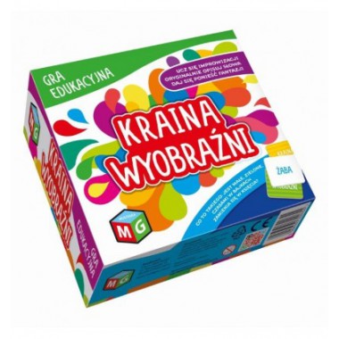 KRAINA WYOBRAŹNI GRA RODZINNA TOWARZYSKA EDUKACYJNA