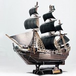 Cubicfun Puzzle 3D Okręt piracki - Zemsta królowej Anny Cubicfun Puzzle 3D Okręt piracki - Zemsta królowej Anny
