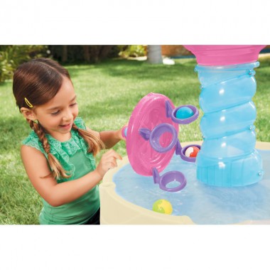 LittleTikes Wodny stół spiralny różowy
