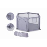 DUŻY KOJEC PLAC ZABAW KIDWELL FANKO GREY 120x120