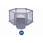 DUŻY KOJEC PLAC ZABAW KIDWELL FANKO GREY 120x120