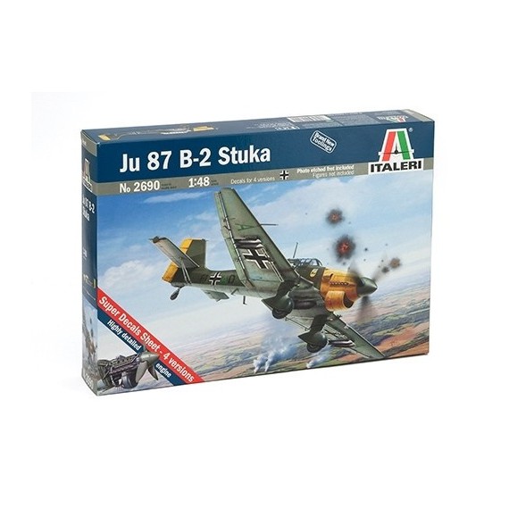 Italeri Model plastkowy Junkers JU-87 B Stuka Battle of Britan