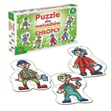 ALEXANDER Puzzle dla Maluszków Chłopcy