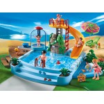 PLAYMOBIL Basen odkryty ze zjeżdżalnią 4858 PLAYMOBIL Basen odkryty ze zjeżdżalnią 4858