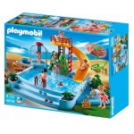 PLAYMOBIL Basen odkryty ze zjeżdżalnią 4858 PLAYMOBIL Basen odkryty ze zjeżdżalnią 4858
