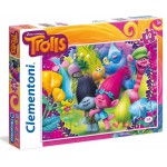 Clementoni 60 ELEMENTÓW Trolls