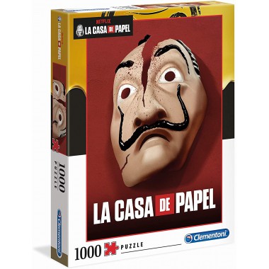 Clementoni puzzle 1000 części Netflix La Casa de Papel