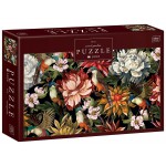 PUZZLE 1000 EL INTERDRUK KWIATY SECRET GARDEN 3